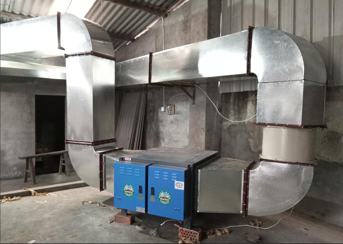 食品加工(gōng)油煙(yān)治理(lǐ)——煙(yān)熏臘肉加工(gōng)